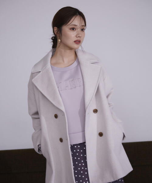 PROPORTION BODY DRESSING(プロポーションボディドレッシング)の「段ボールニット刺繍プルオーバー / 1214260902(Tシャツ/カットソー・レディース・ホワイト系その他/ダークグレー/グレー・FREE)」の5枚目の写真
