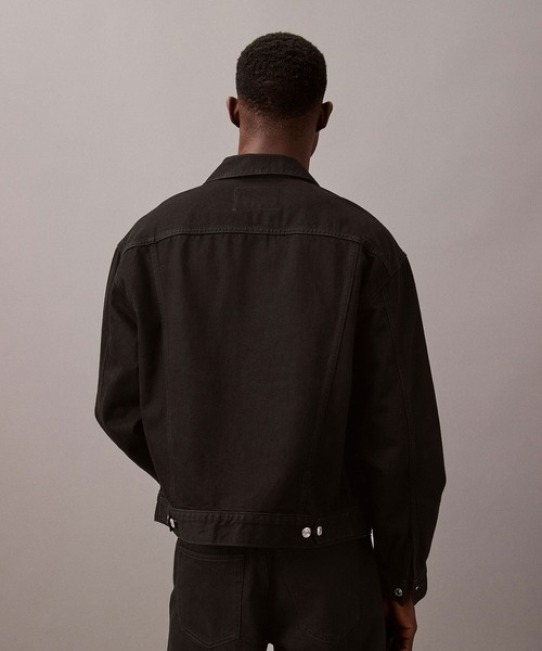 カルバンクライン 90S クラッシック ブラック トラッカージャケット セール】90s クラシックブラックトラッカージャケット（その他