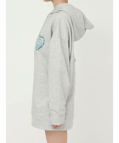 EVRIS（エヴリス）の「HEART GRAPHIC BIG フーディ（パーカー・レディース・ブラック/グレー/ホワイト・FREE）」の16枚目の写真