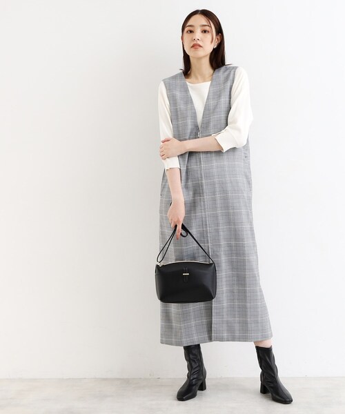 THE SHOP TK （ザ ショップ ティーケー ）の「【＠BAILA掲載】人間工学エアルダーミニショルダー/軽量/美しさと快適を両立（ショルダーバッグ・レディース・ブラック/グレー/アイボリー・00）」の18枚目の写真