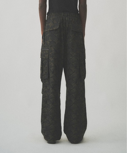 juha◇イージーカーゴパンツ/3/ウール/ブラック/無地/10130805 JUHA