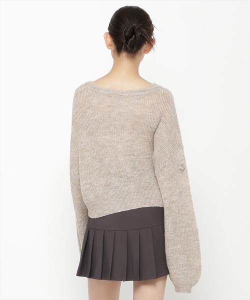 REDYAZEL（レディアゼル）の「クロシェフラワーカーディガン（カーディガン/ボレロ・レディース・ベージュ/ホワイト/ブルー・FREE）」の20枚目の写真