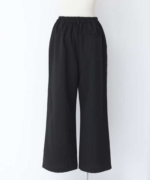 n'OrLABEL(ノアールレーベル)の「チェック切替ワイドパンツ(その他パンツ・レディース・ブラック/ブラウン・1/2)」の18枚目の写真