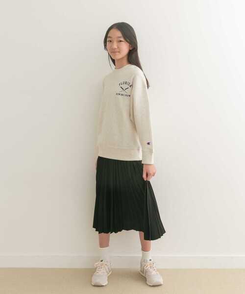 URBAN RESEARCH DOORS(アーバンリサーチドアーズ)の「ランダムプリーツスカート(KIDS)(その他パンツ・キッズ・パープル/ブラック・150)」の5枚目の写真