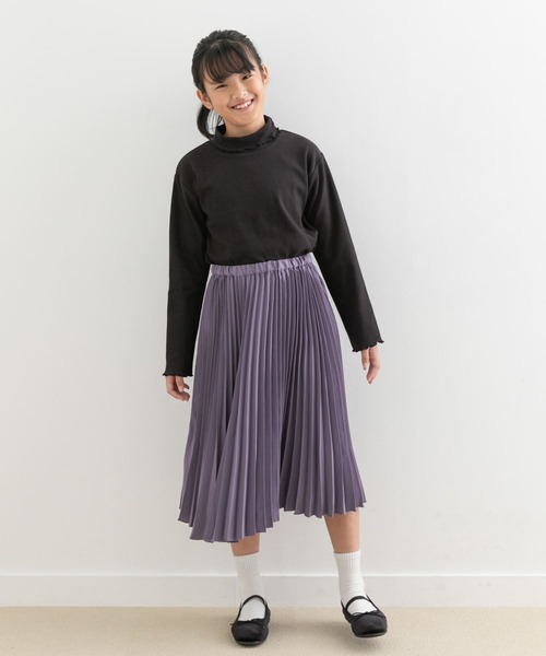 URBAN RESEARCH DOORS(アーバンリサーチドアーズ)の「ランダムプリーツスカート(KIDS)(その他パンツ・キッズ・パープル/ブラック・150)」の10枚目の写真