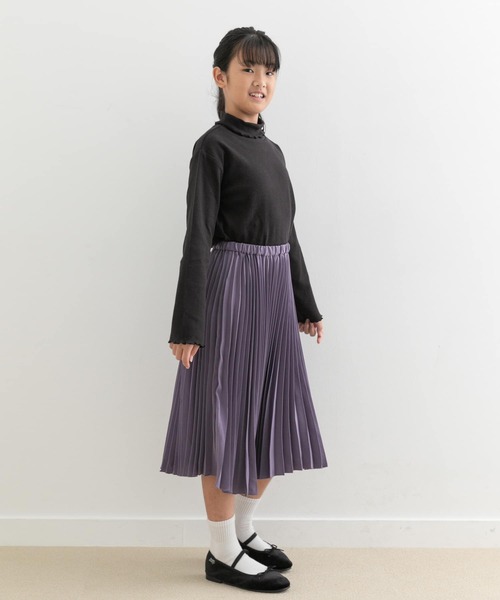 URBAN RESEARCH DOORS(アーバンリサーチドアーズ)の「ランダムプリーツスカート(KIDS)(その他パンツ・キッズ・パープル/ブラック・150)」の14枚目の写真