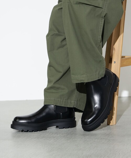 BEAMS HEART(ビームスハート)の「サイドゴア ブーツ(ブーツ・メンズ・ブラック/ブラック系その他4・27.5cm/26.5cm/25.5cm)」の2枚目の写真