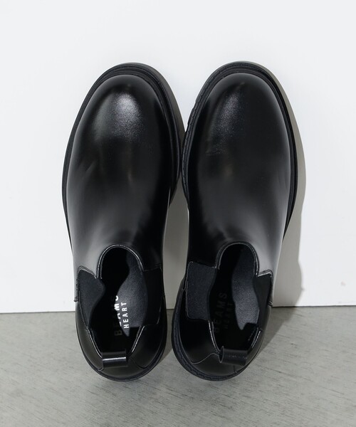 BEAMS HEART(ビームスハート)の「サイドゴア ブーツ(ブーツ・メンズ・ブラック/ブラック系その他4・27.5cm/26.5cm/25.5cm)」の7枚目の写真
