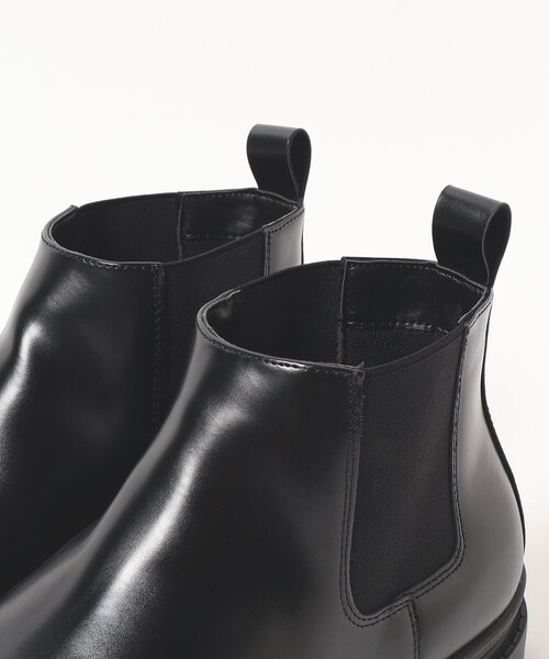 BEAMS HEART(ビームスハート)の「サイドゴア ブーツ(ブーツ・メンズ・ブラック/ブラック系その他4・27.5cm/26.5cm/25.5cm)」の17枚目の写真