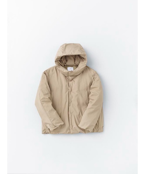 miffew（ミフュー）の「「miffew/ミフュー」HIDDEN SNAP HOODED DOWN JACKET（ダウンジャケット/コート・メンズ・オフホワイト/ブルーグレー/ブラック/ブラウン/グレイッシュベージュ/ベージュ・2/1/3/4）」の5枚目の写真