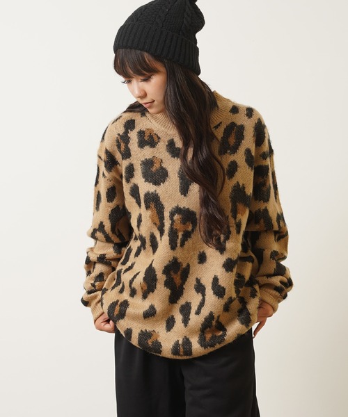 Mohaalike crew‑neck knit — вязаный свитер оверсайз (MAISON SPECIAL)