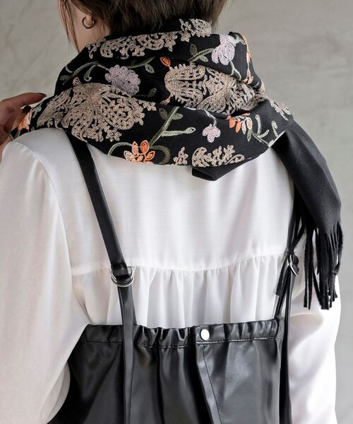 ブランド古着！日本製 mastermind JAPAN パイル生地 大判ストール ブランド古着！日本製 mastermind JAPAN パイル生地 大判ストール