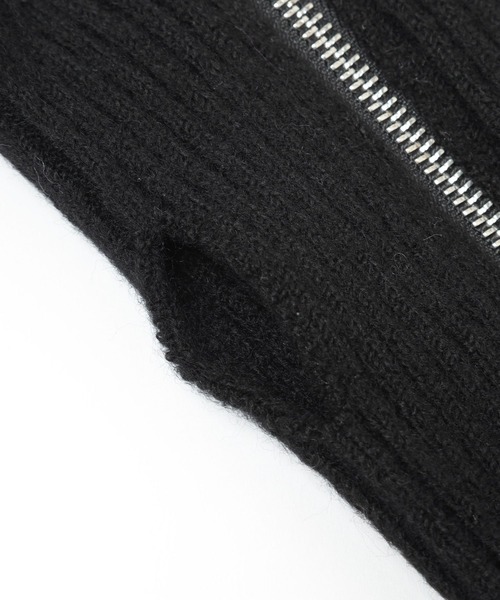 HARE（ハレ）の「ZIPニットグローブ(HARE)（手袋・メンズ・ブラック・FREE）」の7枚目の写真