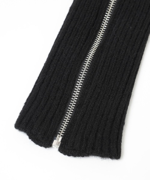 HARE（ハレ）の「ZIPニットグローブ(HARE)（手袋・メンズ・ブラック・FREE）」の3枚目の写真