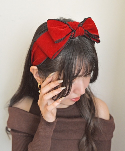 セール】ダブルリボンヘアカチューシャ（カチューシャ）｜styiro