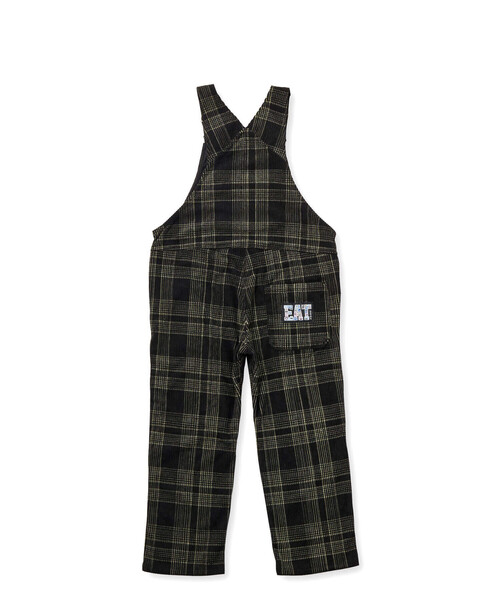 SLAP SLIP（スラップスリップ）の「フラップ胸ポケット付きチェックサロペット(80~120cm)（サロペット/オーバーオール・キッズ・ブラック系その他/ホワイト系その他2・80ｃｍ/90cm/110cm/100cm/120cm）」の14枚目の写真