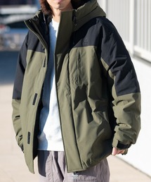 GERRY | 【ag】〔GERRY/ジェリー〕ファイバーダウン ストレッチ フードジャケット 撥水/防風/UVカット(ダウンジャケット/コート)