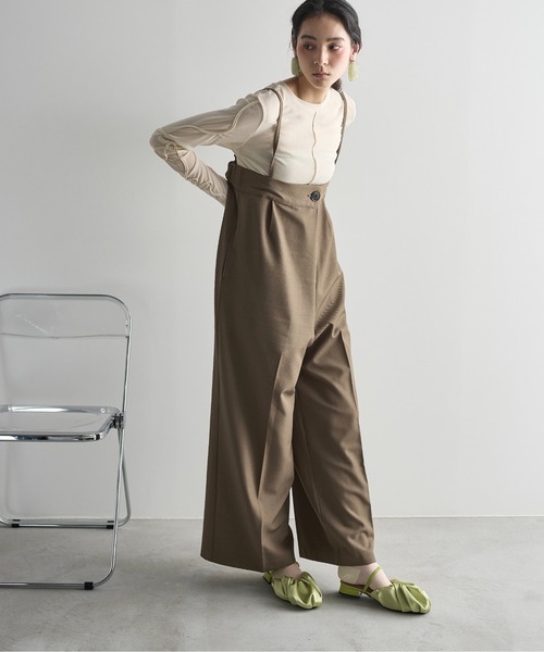 THE YOn（ザヨン）の「コードエンブロイダリーシアーロングスリーブT