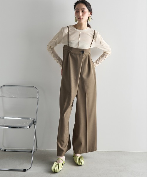 THE YOn（ザヨン）の「コードエンブロイダリーシアーロングスリーブT