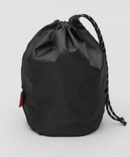 GORELAX 撥水 リップストップ ととのい 巾着バッグ まもるさん（ポーチ