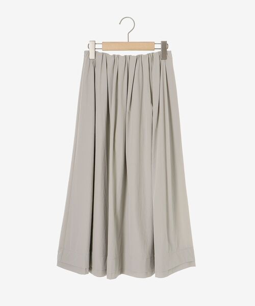 le.coeur blanc（ルクールブラン）の「ナイロンタックギャザーダブルヘムスカート（スカート・レディース・ラベンダー/グレイッシュベージュ/ダークグレー・38/36）」の20枚目の写真