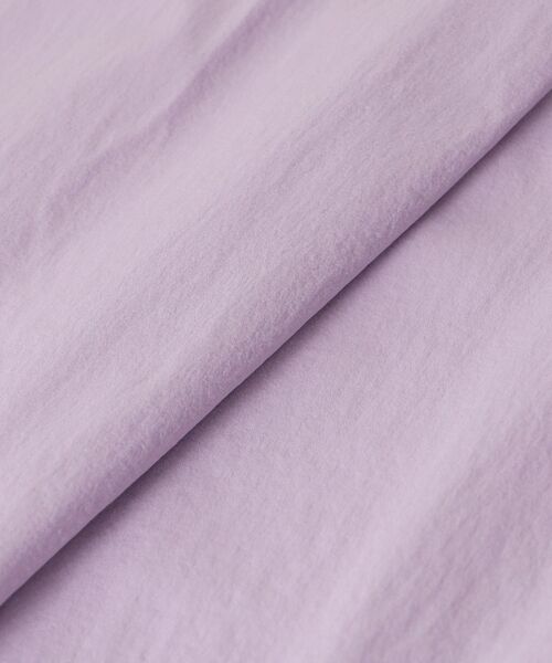 le.coeur blanc（ルクールブラン）の「ナイロンタックギャザーダブルヘムスカート（スカート・レディース・ラベンダー/グレイッシュベージュ/ダークグレー・38/36）」の13枚目の写真