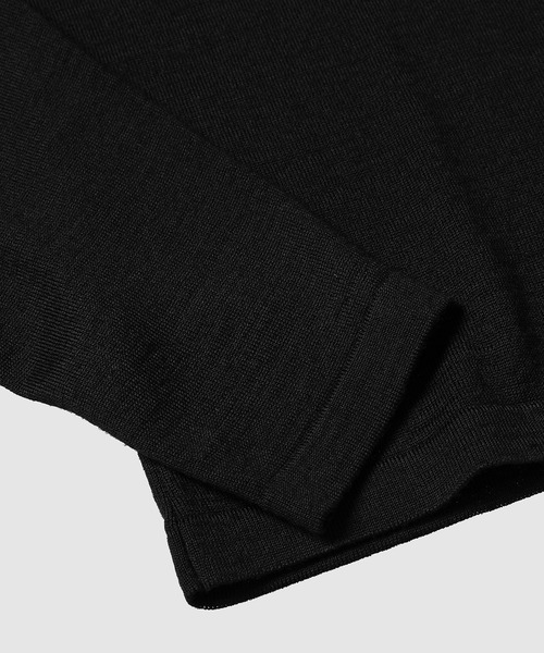 LEMAIRE(ルメール)の「CREW NECK JUMPER(その他トップス・メンズ・グレー/ブラック・M/S)」の4枚目の写真