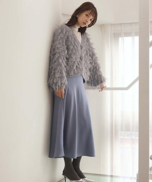 fifth(フィフス)の「ループニットカーディガン(カーディガン/ボレロ・レディース・アイボリー/ブルーグレー/ブラック・M)」の16枚目の写真