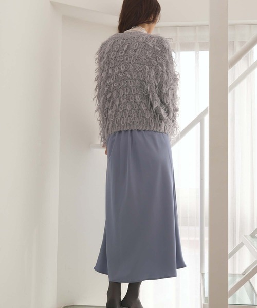 fifth(フィフス)の「ループニットカーディガン(カーディガン/ボレロ・レディース・アイボリー/ブルーグレー/ブラック・M)」の17枚目の写真