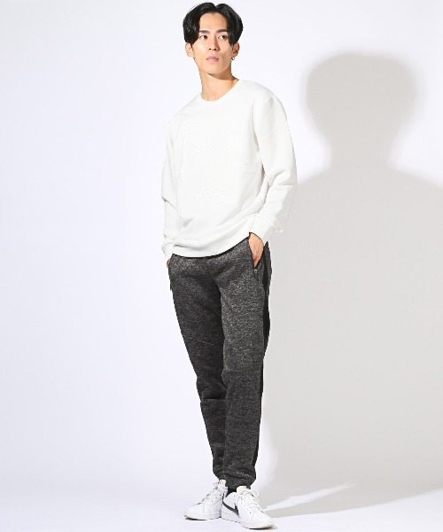 セール】ワンポイントボックス スウェットジョガーパンツ Men's