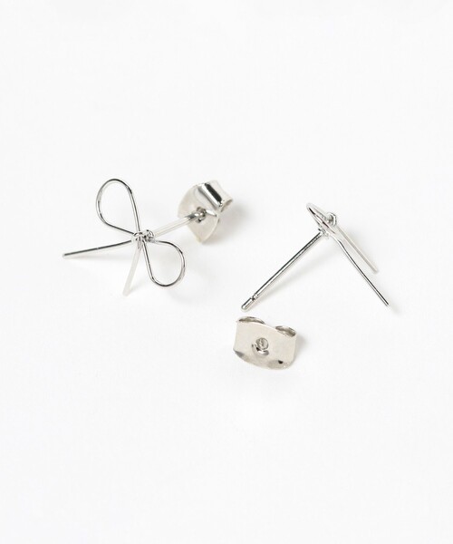 BEAMS BOY（ビームスボーイ）の「プチ ピアス セット 25SS（ピアス（両耳用）・レディース・レッド系その他4/シルバー・ONE SIZE）」の7枚目の写真