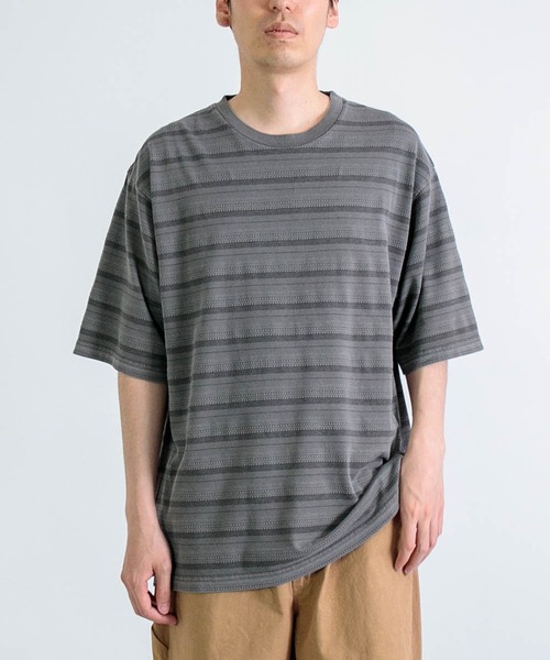 nanamica / Jacquard Field Tee