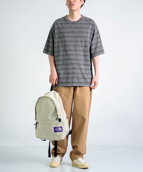 ノースフェイスパープルレーベル Jacquard Field Tee Tシャツ THE NORTH FACE PURPLE LABEL (ザ・ノース・フェイス パープル