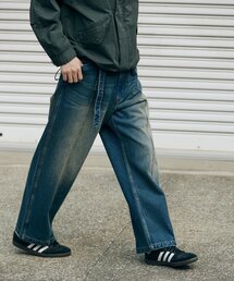 ☀️ワイドレッグデニムパンツ☀️ JOURNAL STANDARD タックデニムワイドレッグ（デニムパンツ・ジーンズ）｜JOURNAL
