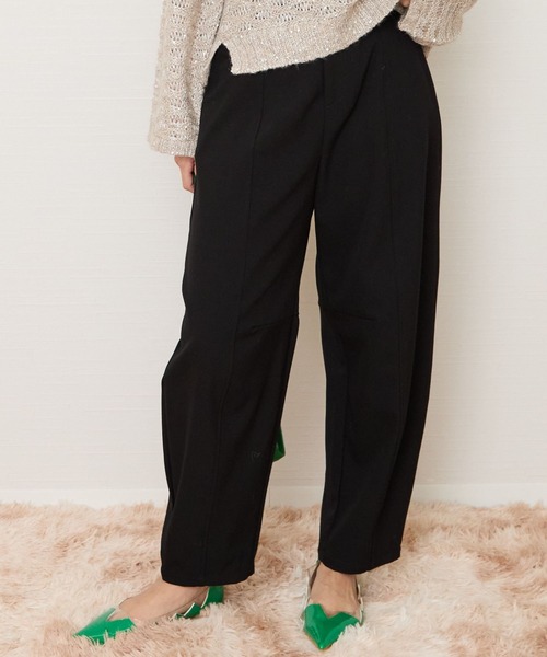 JETSET SOLO PLUS (ジェットセットソロプラス)の「【JETSET SOLO PLUS】裏起毛ストレッチカーブパンツ(その他パンツ・レディース・キャメル/ブラック・FREE)」の18枚目の写真