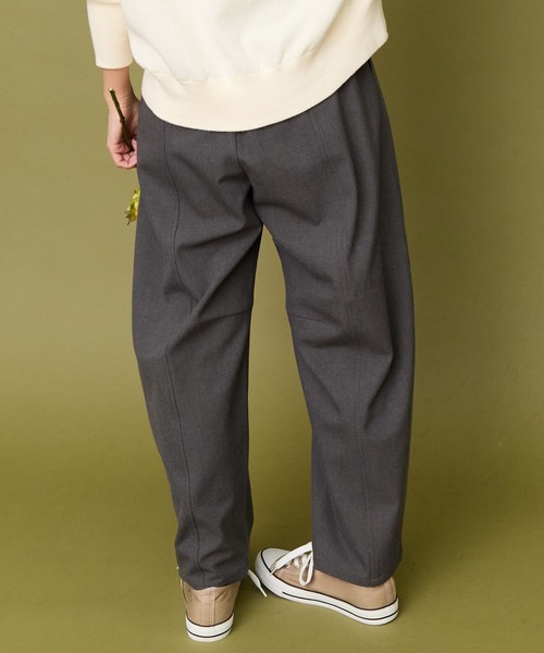 JETSET SOLO PLUS (ジェットセットソロプラス)の「【JETSET SOLO PLUS】裏起毛ストレッチカーブパンツ(その他パンツ・レディース・キャメル/ブラック・FREE)」の21枚目の写真