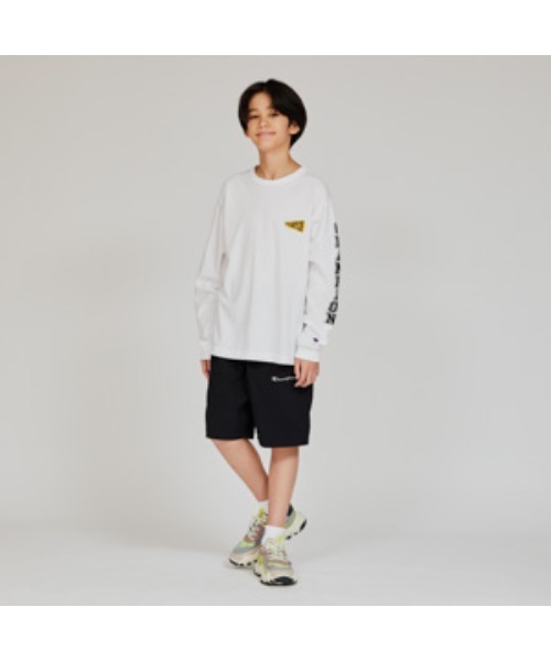 ゆママ₊˚♡ 新品 KP ロンT 120 2枚 ＆Tシャツ 140 計3点 セール】【Champion/チャンピオン】キッズ ロングスリーブT