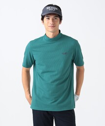 BEAMS - ⑤BEAMS GOLFビームスゴルフ タートルネック半袖Tシャツ☆美品☆メンズ BEAMS GOLF（ビームスゴルフ）の「【ドライ/UVカット/伸縮性