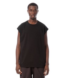 Sandinista（サンディニスタ）の「Cadet American Cotton Easy Fit Sleeveless Tee / アメリカコットン使用イージフィットスリーブレスTシャツ（Tシャツ/カットソー）」