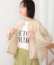 袖バルーンストレッチシアーブルソン