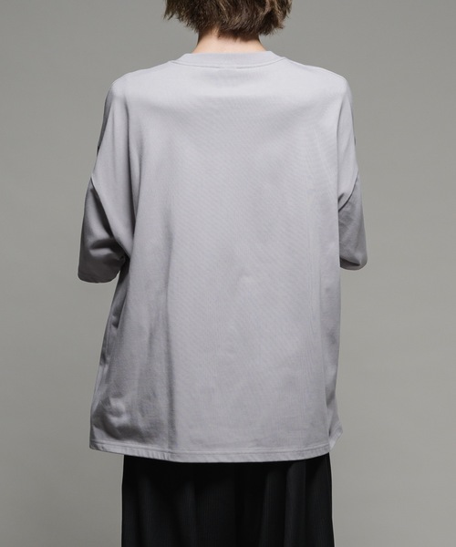 CASPER JOHN（キャスパージョン）の「【COOL TOUCH FABRIC】Standard big T-shirts/スタンダードビッグTシャツ（Tシャツ/カットソー・メンズ・チャコールグレー/ブラック/モカ/ベージュ/ホワイト/ライトグレー・X-SMALL/SMALL/MEDIUM/LARGE）」の21枚目の写真