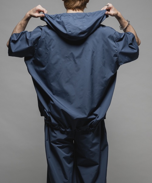 JOHN DOE SsAX アノラック ジャケット テック SHEER STRIPED ANORAK JACKET – Shinzone