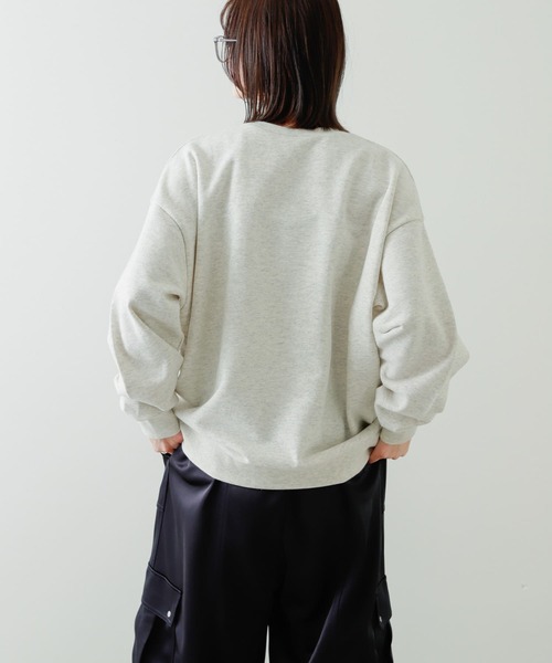 国内発送/送料無料☆URKOOL☆ルーズ グラフィック スウェット☆ ボタニカルグラフィッククルーネックスウェット[品番