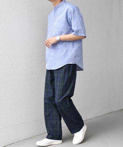 SHIPS any:〈洗濯機可能〉コットン/リネン リラックス ワイド イージー シェフパンツ◆（その他パンツ）｜SHIPS any（シップス エニィ）
