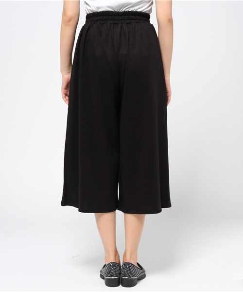 one after another NICE CLAUP(ワンアフターアナザーナイスクラップ)の「【ナイスクラップ】ポンチイージーガウチョパンツ(その他パンツ・レディース・キャメル/カーキ/ボルドー/ブラック/グレー/ネイビー・FREE)」の9枚目の写真