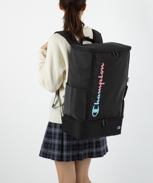 Champion（チャンピオン）の「リュックサック アンカレッジ B4サイズ収納 15.6inch収納 35L 63973（バックパック/リュック・メンズ・ホワイト/パープル/ブルー系その他/ブラック・FREE）」の3枚目の写真