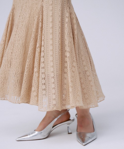 韓国製ベルスリーブレースワンピース JOSE MOON ワンピース BELLSLEEVE LACE DRESS/ベルスリーブ