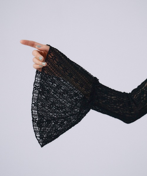 JOSE MOON（ジョゼムーン）の「BELLSLEEVE LACE DRESS/ベル