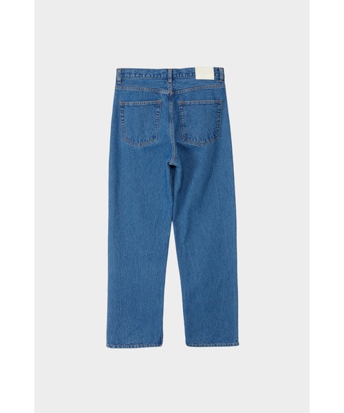 CINOH（チノ）の「デニムクリースパンツ（デニムパンツ・レディース・ブルー・5/4/3/2/1）」の5枚目の写真