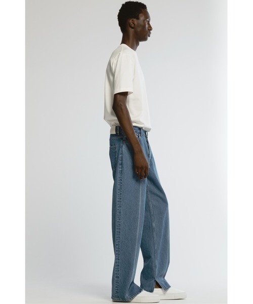 CINOH（チノ）の「デニムクリースパンツ（デニムパンツ・レディース・ブルー・5/4/3/2/1）」の13枚目の写真